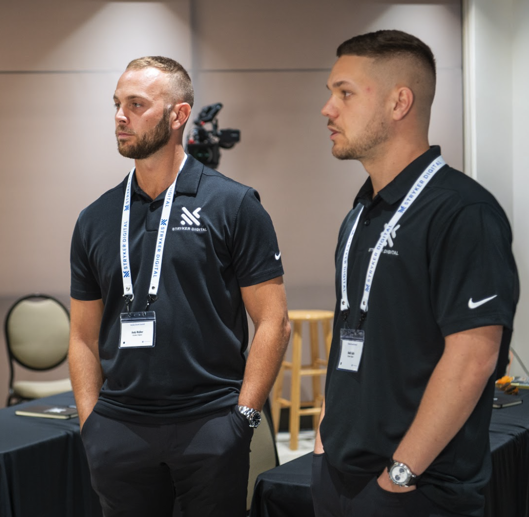 Bodhi Gallo and Andy Walker, Stryker Digital founders